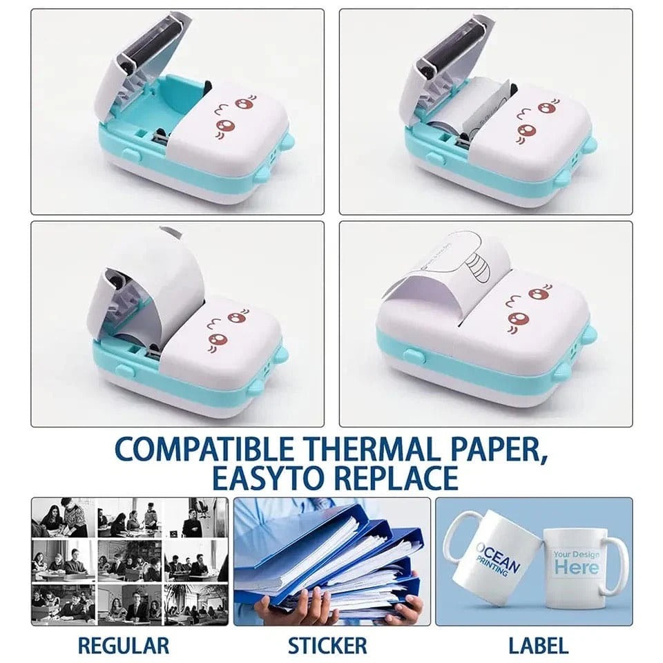 MINi PORTABLE WIRELESS PRINTER