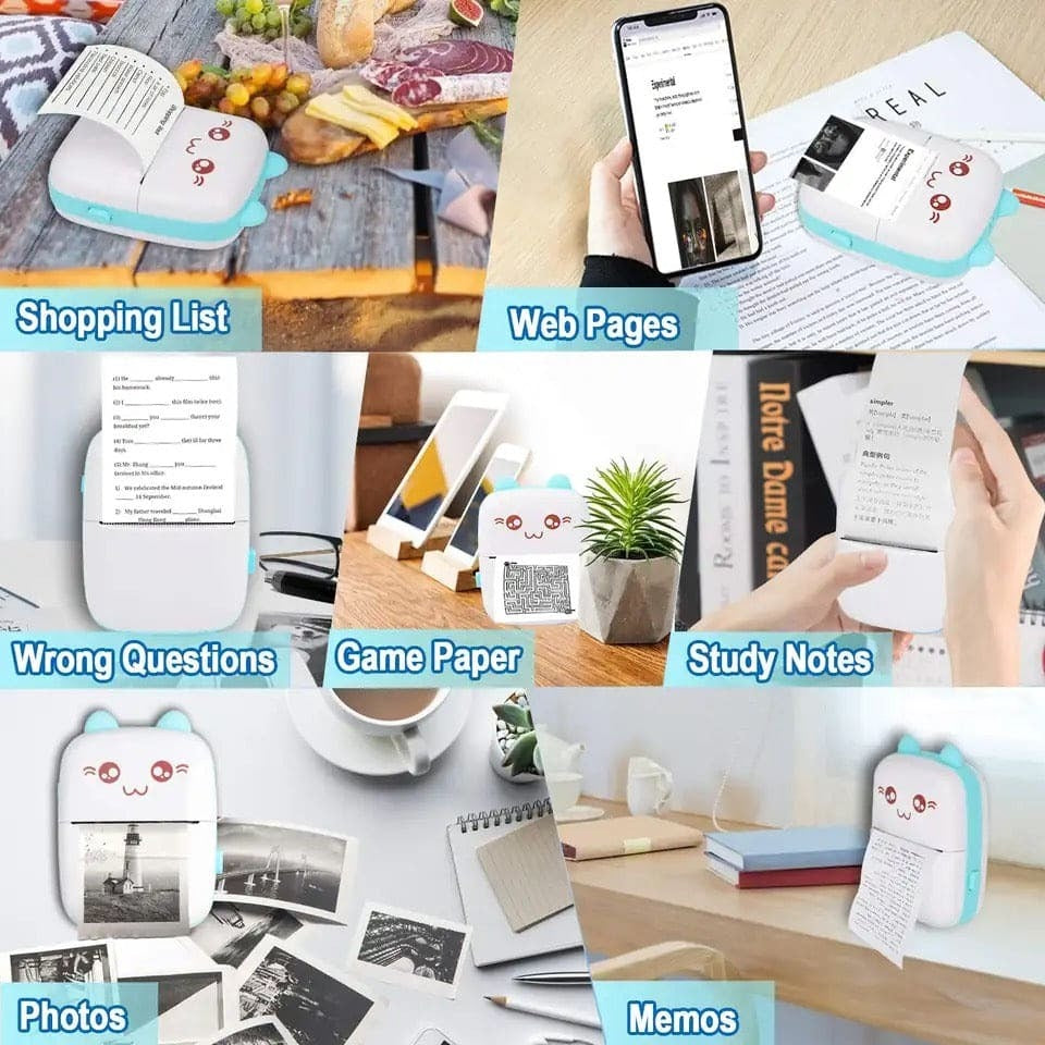 MINi PORTABLE WIRELESS PRINTER